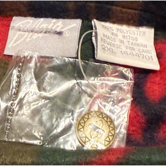 Blair Women's Fall Leaves Button Front Jacket Red Gold Size 2XL NEW - Picture 7 of 8